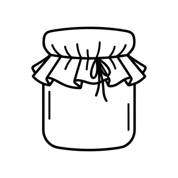 Simple illustration of a jar.