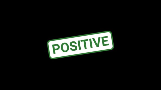 Positive Animated Stamp