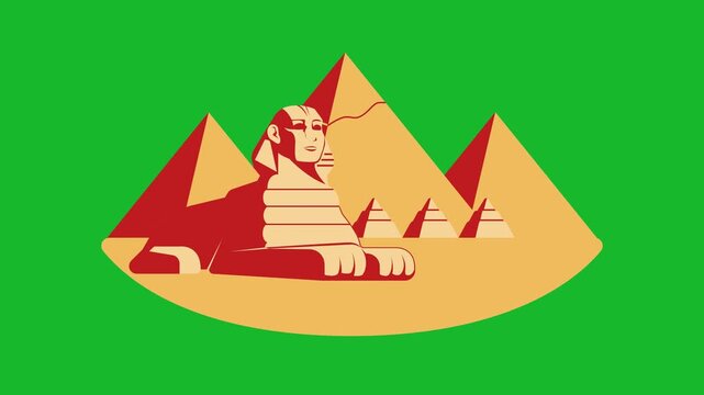 Book Pyramid Stack Green Screen Animation | Educational Vector Motion Graphics 4K