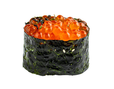 gunkan sushi isolated on transparent png