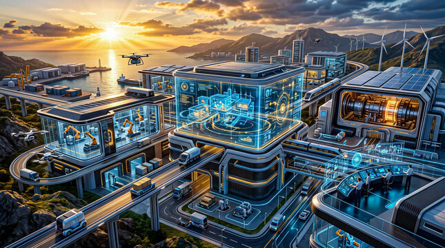 Future intelligent industry powered by AI and automation