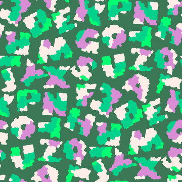 Vector - colored alphabeth seamless pattern.