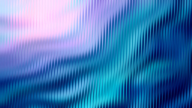 Abstract flowing textured background with soft pink and blue gradient light for technology concepts