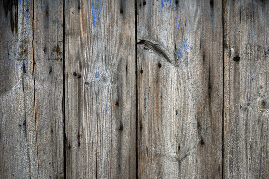 Wooden texture old boards. vintage boards and old rusty nails. Abstract texture of old boards. the wood is destroyed. wood texture. knots, imperfect surface. background