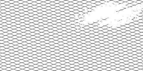 Mesh texture for fishing nets. Seamless pattern for sportswear or soccer goal, volleyball net, basketball hoop, hockey, athletics. Abstract net background for sports © madam