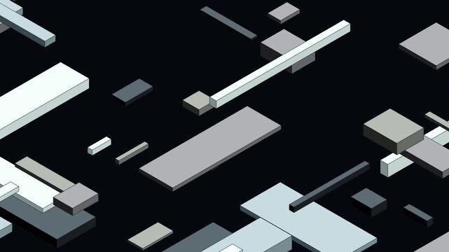 Procedural art suitable for modern web design, business presentations, and minimalist print materials. Geometric shapes add visual interest to various visuals.