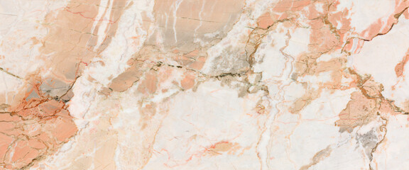 Fototapeta premium Elegant beige marble texture with soft natural veins and warm earthy tones, perfect for luxury interiors, ceramic tiles, and decorative backgrounds.