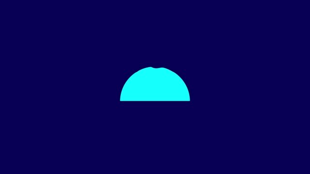 Users group icon isolated on purple background. Group of people icon. Business avatar symbol - users profile icon. 4K Video motion graphic animation