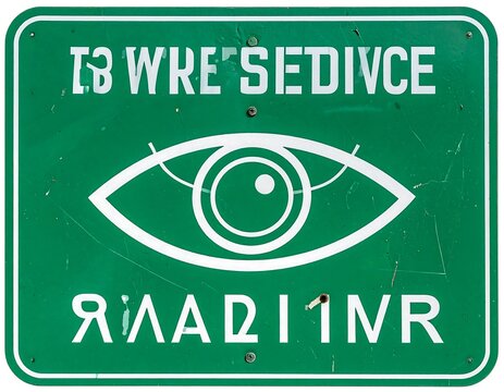 Reading Service Sign.