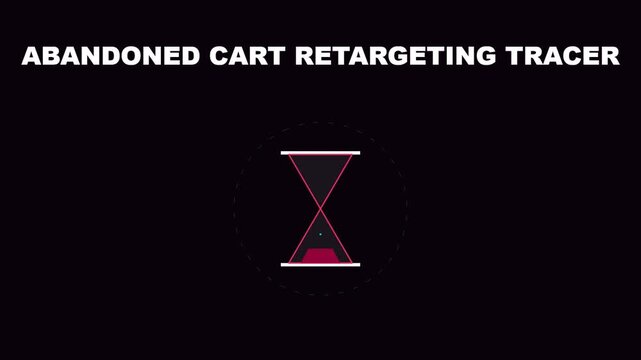 Animation of Abandoned Cart Recovery Tracker