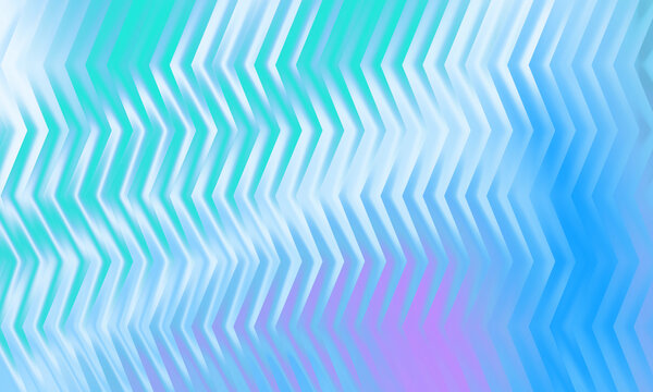 Zigzag fractal blue teal abstract background pattern