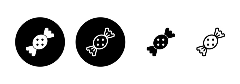 Candy icon logo design. candy sign and symbol.