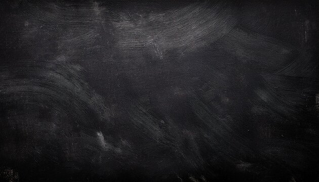 black scratched anthracite blackboard chalkboard with chalk concrete wall texture background education backdrop