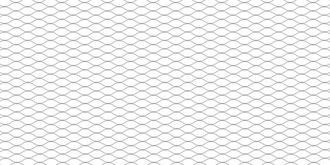 Mesh texture for fishing nets. Seamless pattern for sportswear or soccer goal, volleyball net, basketball hoop © madam