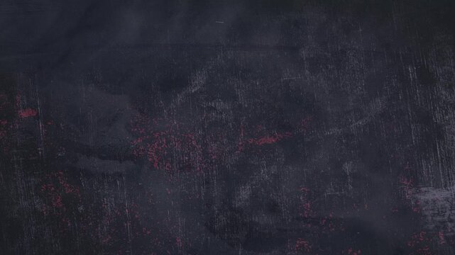 Abstract grunge background with textures of scuffs and noise, creative looping animation of a rough wall with ink inscriptions.