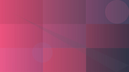 Obraz premium Geometric, pink, purple, gradient background, abstract shapes, vector design elements