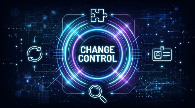  Change control concept. Change control includes the various steps needed to process changes made to a product or system