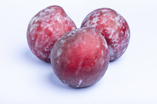 Fresh and moist honey purple plum