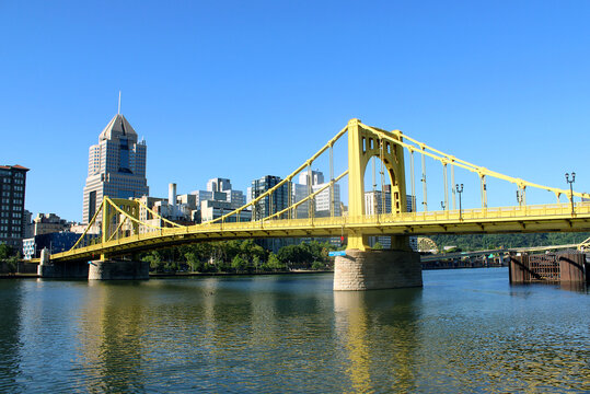 Roberto Clemente Bridge, 6th Street, Pittsburgh, PA