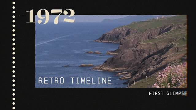 Minimal Vintage Timeline