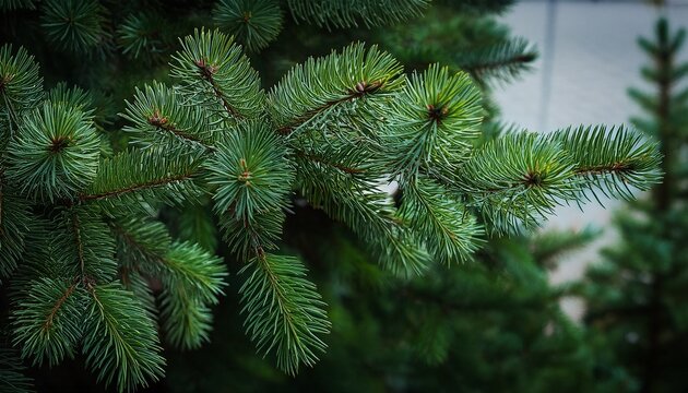 Branches Of A Fir Tree