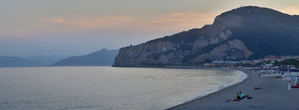 Tramonto a Finale Ligure