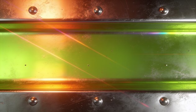 Abstract minimalist dark holographic background with subtle metallic textures and iridescent sheen
