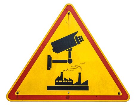 Security CCTV Warning.