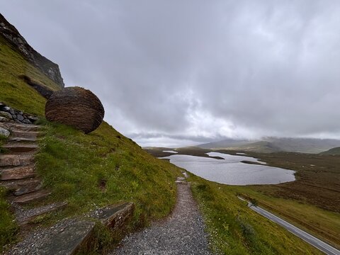 North West Highland Geopark, Scotland, Europe, view, nature, geological, clouds, Ullapool, North Coast 500, NC500
