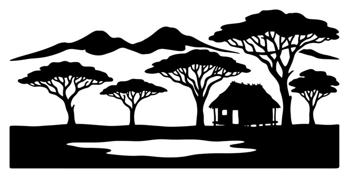Dense cross hatching textures for shading and backgrounds in hand drawn pen style