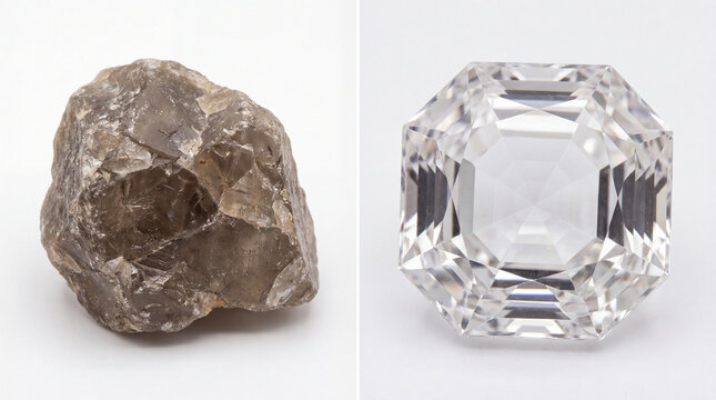 Raw Rock to Polished Gem.