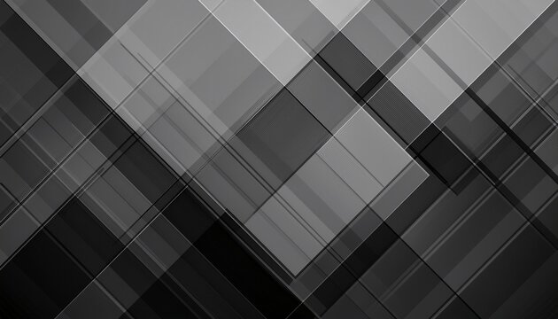 modern abstract background with layered black and gray transparent triangles diamonds squares