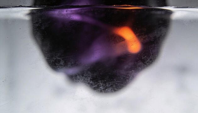 Abstract minimalist avant garde background with dark metallic texture and moody iridescent sheen