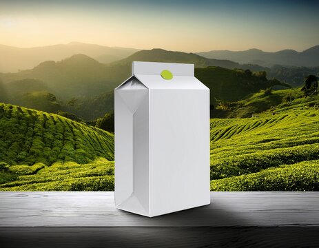 blank tea packaging mockup with tea organic tea branding and packaging mockup