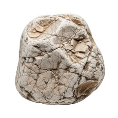 Naklejka premium A close-up of a weathered stone sculpture