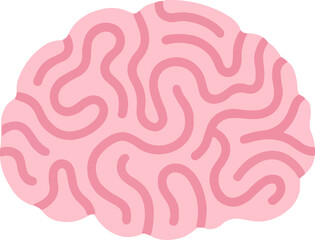 Obraz premium Human Brain Illustration.