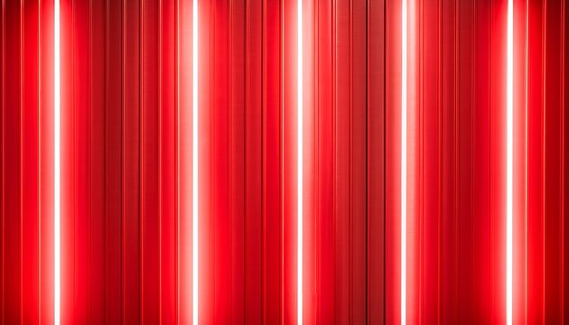Red vertical lines glowing on black background