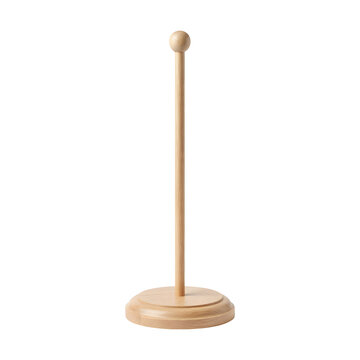 Blank Wooden Flag Display Stand Holder Base Desktop Table Ornament