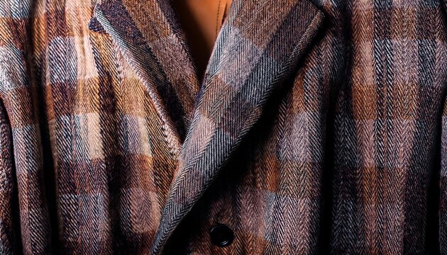 Cloth Coats Melange The Texture Of The Coat Fabric Close Up