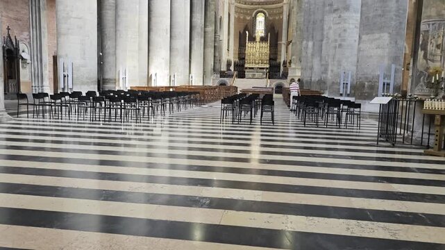 Piacenza, Emilia-Romagna, Italy - June 30, 2026 - views of the city's historic center and its cathedral