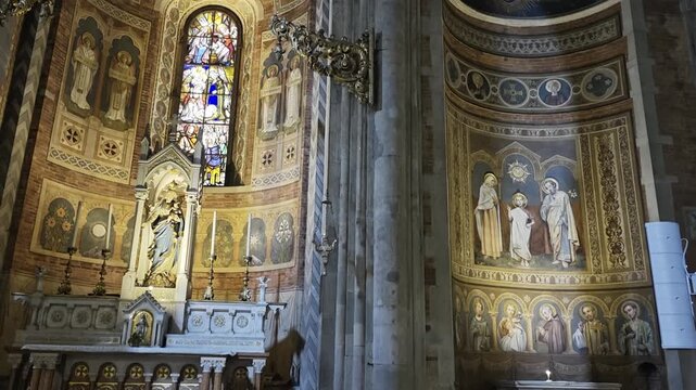 Piacenza, Emilia-Romagna, Italy - June 30, 2026 - views of the city's historic center and its cathedral