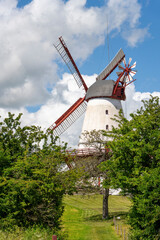Fototapeta premium Düppeler Mühle/Dybbol Molle bei Sonderborg/Sonderburg Dänemark