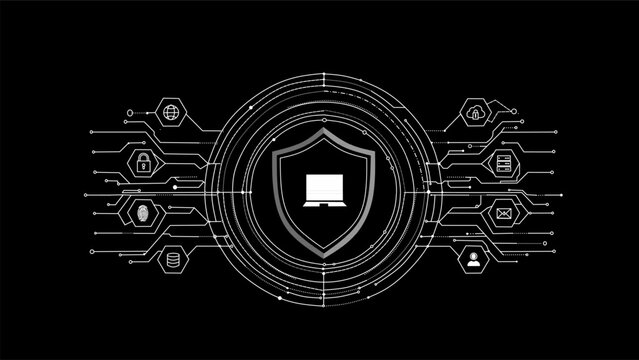 Computer Security Shield Network Interface