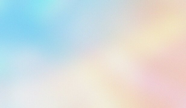 Soft gradient blends pastel blues, pinks, and golds. Subtle texture adds depth without distracting from the calm tones.