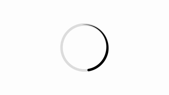 circle loding animation Beautiful Circle Loading icon animation.loading progress bar loading animation for website