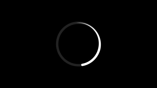 circle loding animation Beautiful Circle Loading icon animation.loading progress bar loading animation for website