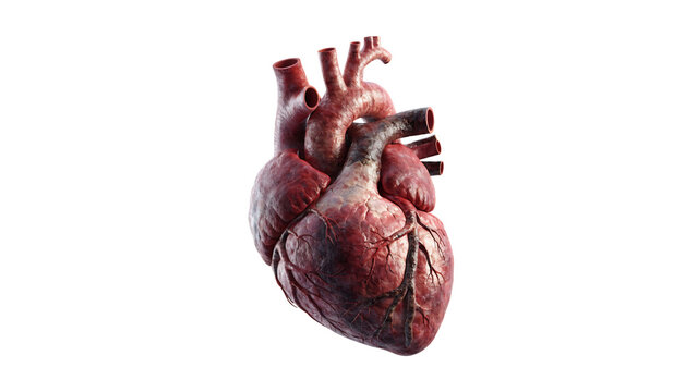 Realistic Anatomical Model of a Diseased Human Heart