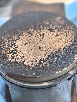 Piston con carbon