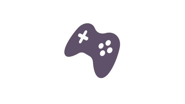 Gaming Console. Game Controller, Playstation Controller. XBOX controller 4K video