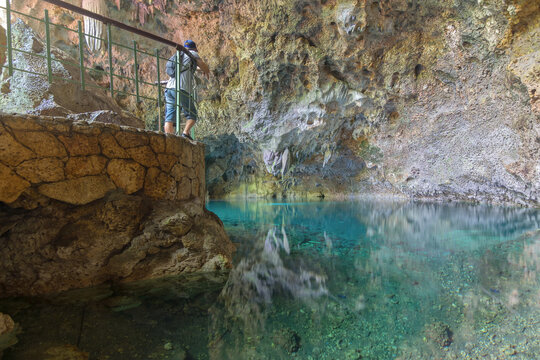 Three Eyes Cave in Santo Domingo, Dominican Republic